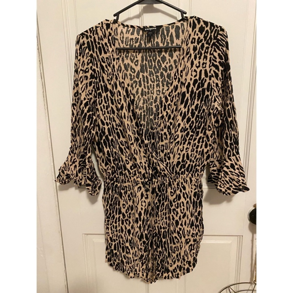 Express Animal Print Dress